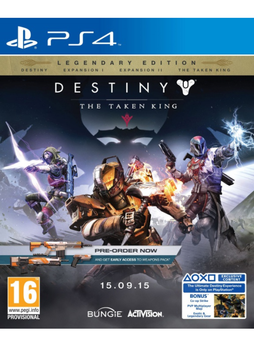 Destiny: The Taken King. Legendary Edition: игра для Sony PlayStation 4